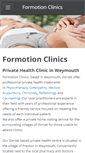 Mobile Screenshot of formotionclinics.co.uk